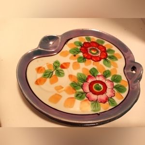 Lusterware trinket trays